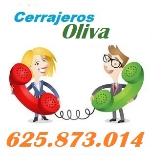 Telefono de la empresa cerrajeros Oliva